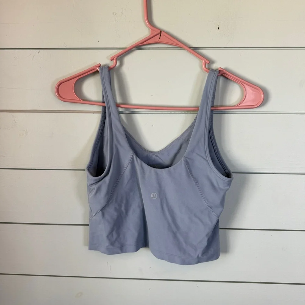 Lululemon align tank top blue‎ women’s size 6